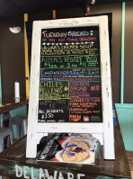 Pinches Tacos menu