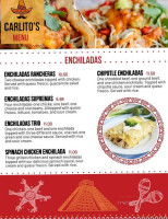 Carlito's Cantina And Sports menu