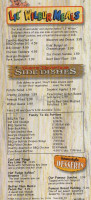 Famous Dave's menu