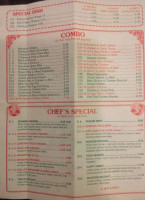China Inn menu