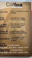 Boba Tea Company menu