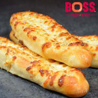Boss. Pizza Wings food