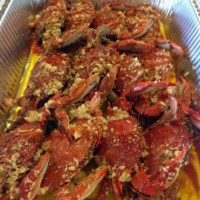 La. Boiling Seafood Crab Crawfish inside