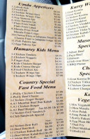 Mumbai Grill menu