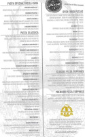 Paisano Pizza Pasta menu