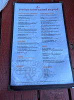 Legal Remedy Brewing Pizza menu