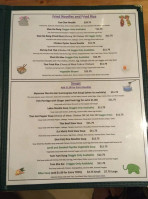 Green Elephant menu