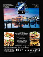 Micky Fins Grill food