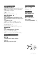 Vita Bella Italiano menu