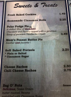 Polar Bear Sweet Treats And Eatery menu