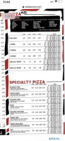 Bellacino's Pizza And Grinders menu