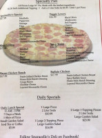 Sparacello's Deli menu