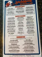 Jackie's And Grill menu