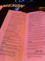 Barking Dog Ale House And Functions menu