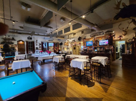 The Billiards Cafe inside