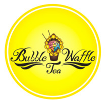 Bubble Waffle And Tea inside