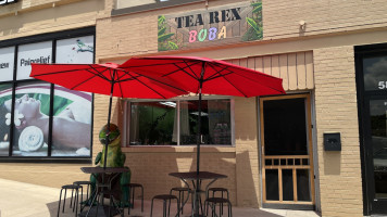 Tea Rex Boba inside