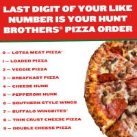 Hunt Brothers Pizza food