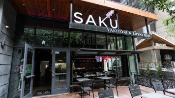 Saku Yakitori Sushi food