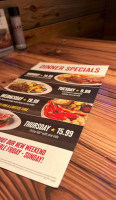 Miller's Ale House menu