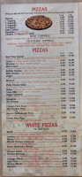 Mansfield Best Pizza menu