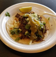 Mimi's Barbacoa Tacos Tamales food