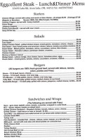 Eggcellent Steak menu