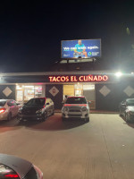 Tacos El Cuñado inside