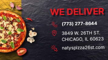Naty's Pizza 26st food