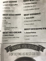 Seguin Donuts Kolaches menu