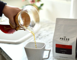 Press Coffee Roasters Biltmore food