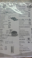 Fountain Grill menu