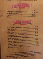 Pupuseria Y Taqueria Las Delicias Burlington menu