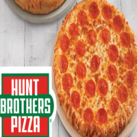 Hunts Brother Pizza food
