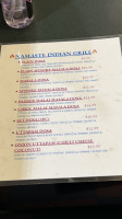 Namaste Indian Grill menu