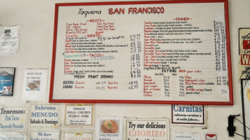 Taqueria San Francisco food