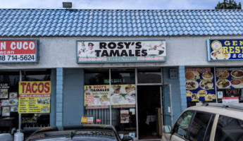 Rosy's Tamales outside