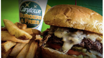 Carytown Burgers Fries outside