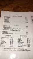 Palmetto Grill menu