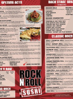 Rock N Roll Sushi Canton menu