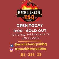 Mack Henry's Bbq Boudin food