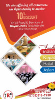 Royal Chef's Kitchen And Banquet food