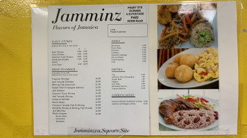 Jamminz menu