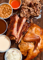 Southern Style Barbecue food
