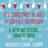 Gaffney Nutrition food