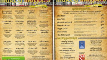 Marty Magee's Irish Pub menu