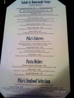 Pike's Landing menu