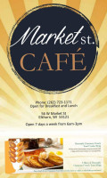 Market St. Cafe menu