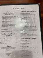 Crumpie's 11-point Smokehouse menu