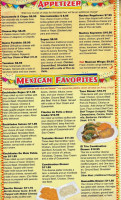 Fiesta Las Margaritas menu